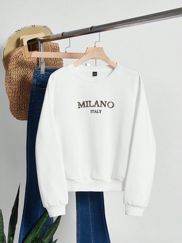 Buzo Casual con Estampado de Milán y Manga Larga - Image 17