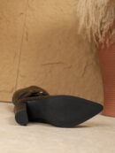 Botas Altas de Tacón Ancho para Mujer Talla Plus