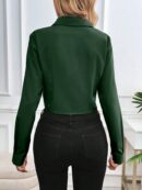 Blusa de Mujer Larga y Simple con Mangas Largas