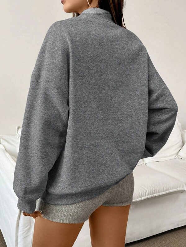 Buzo Cuello Alto con Medio Cierre y Capucha - Estilo Casual - Image 33