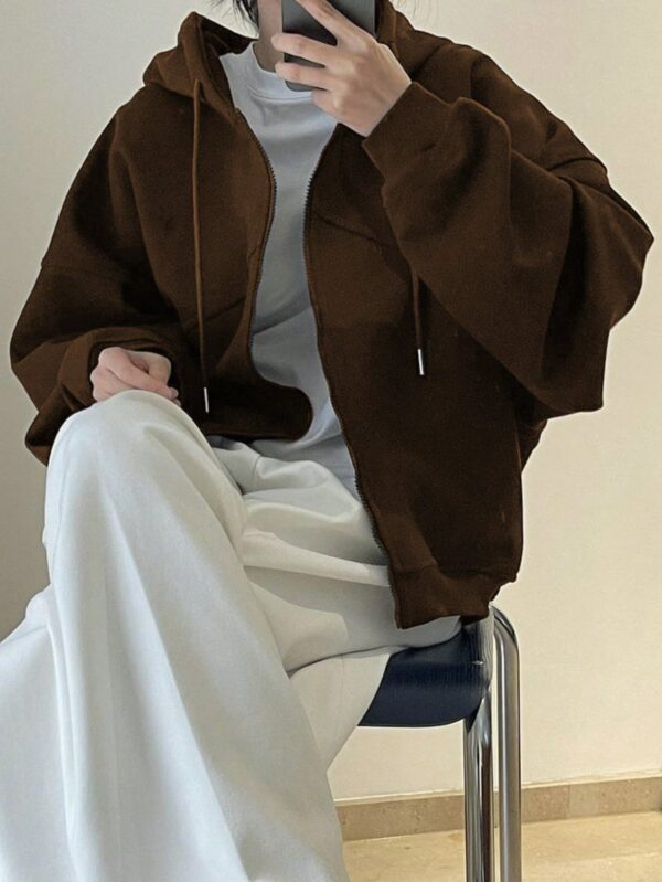 Buzo Casual con Capucha y Cordón en Fleece - Image 17