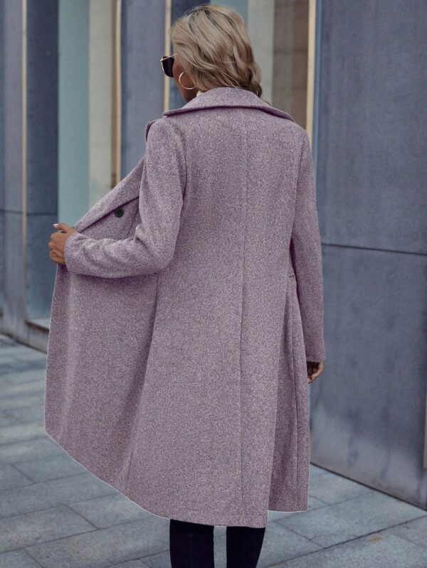 Abrigo Elegante de Doble Botonadura con Cuello Solapa - Image 16