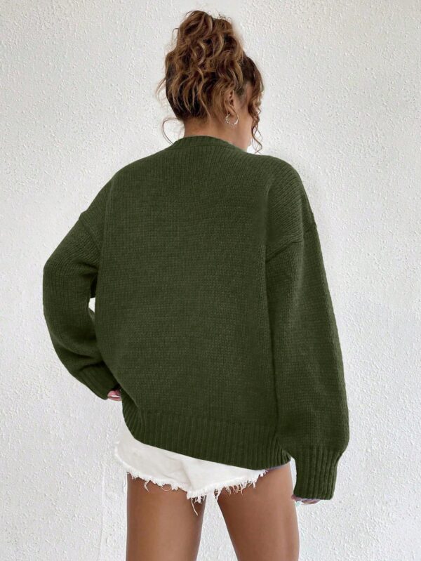Sweater Casual de Mujer con Manga Larga y Cuello Redondo - Image 44