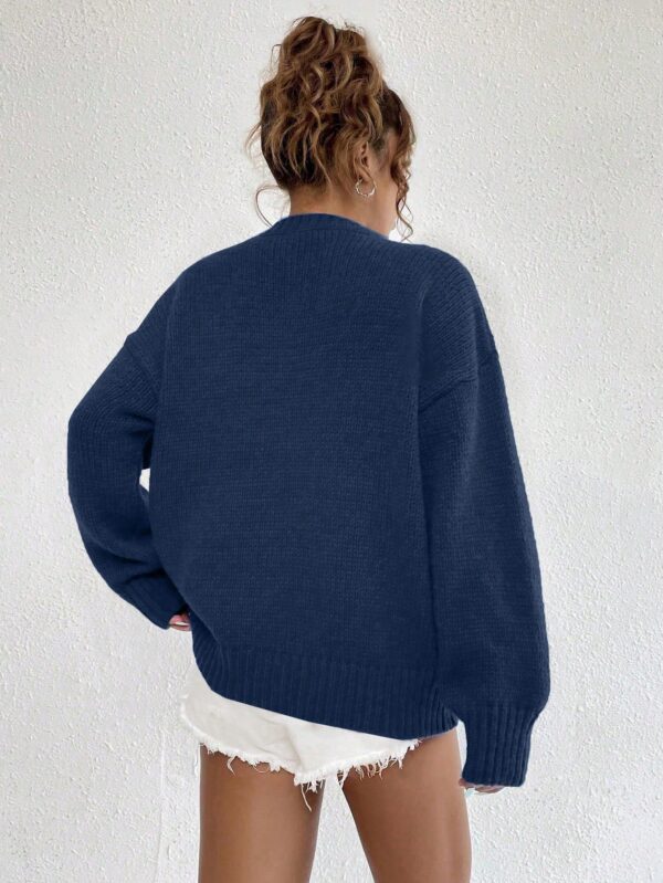 Sweater Casual de Mujer con Manga Larga y Cuello Redondo - Image 30