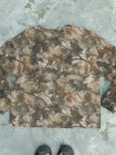 Buzo Cuello Redondo Camuflado Manga Larga para Mujer
