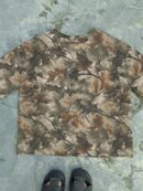 Buzo Cuello Redondo Camuflado Manga Larga para Mujer