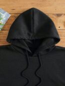 Buzo Casual con Capucha, Estampado y Mangas Largas