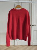 Sweater de Punto Liso Manga Larga para Mujer