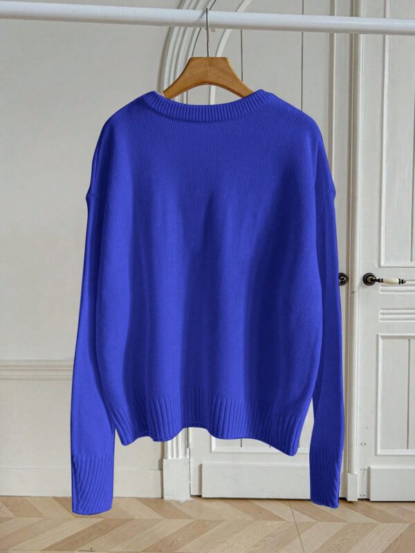 Sweater de Punto Liso Manga Larga para Mujer - Image 46