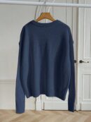 Sweater de Punto Liso Manga Larga para Mujer