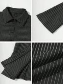 Camisa Casual a Rayas Manga Larga