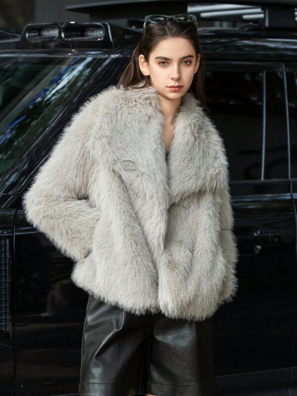 Chaqueta de Piel Sintética para Dama Elegante y Casual - Image 9