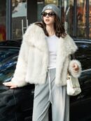 Chaqueta de Piel Sintética para Dama Elegante y Casual