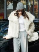 Chaqueta de Piel Sintética para Dama Elegante y Casual
