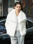 Chaqueta de Piel Sintética para Dama Elegante y Casual