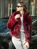 Chaqueta de Piel Sintética para Dama Elegante y Casual