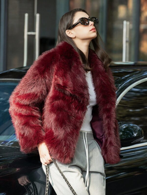 Chaqueta de Piel Sintética para Dama Elegante y Casual - Image 47