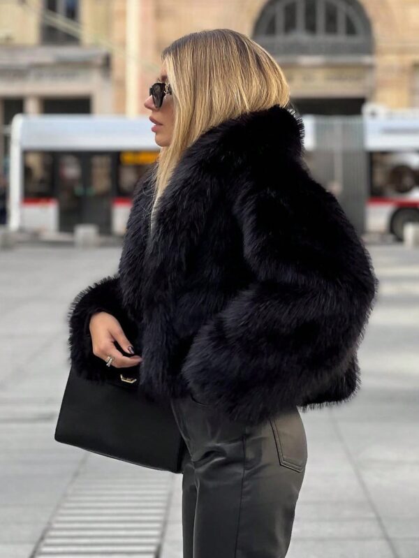 Chaqueta de Piel Sintética para Dama Elegante y Casual - Image 14