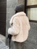 Chaqueta de Piel Sintética para Dama Elegante y Casual