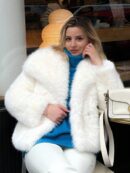 Chaqueta de Piel Sintética para Dama Elegante y Casual
