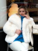 Chaqueta de Piel Sintética para Dama Elegante y Casual
