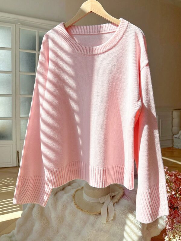 Sweater de Punto Liso Manga Larga para Mujer - Image 16