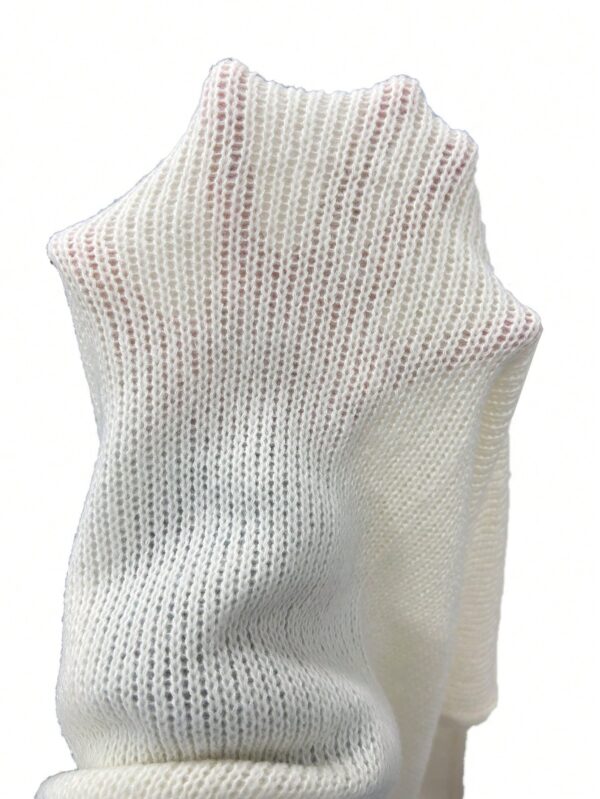 Sweater Casual Oversize con Cuello y Puños Estampados - Image 11
