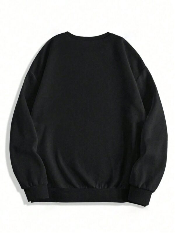 Sudadera Casual de Mujer con Estampado de Letras y Manga Larga - Image 2