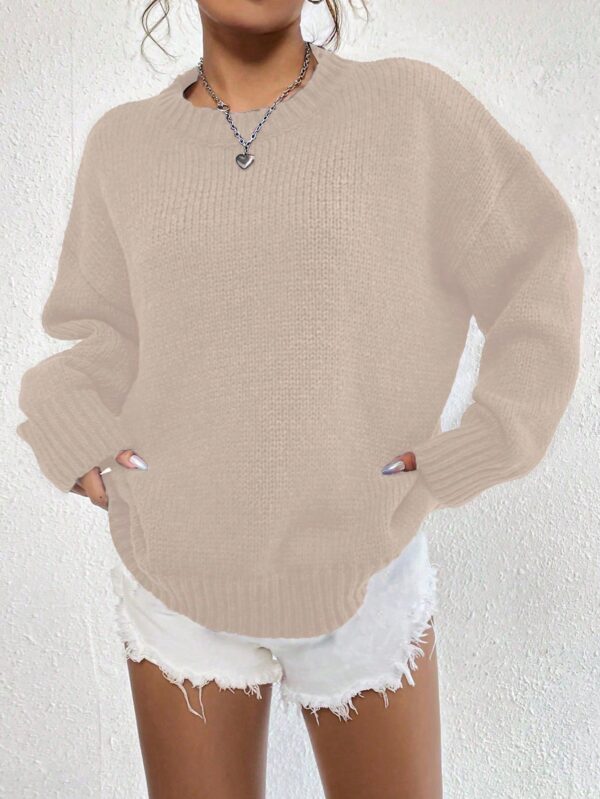 Sweater Casual de Mujer con Manga Larga y Cuello Redondo - Image 64