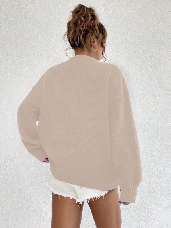 Sweater Casual de Mujer con Manga Larga y Cuello Redondo - Image 65