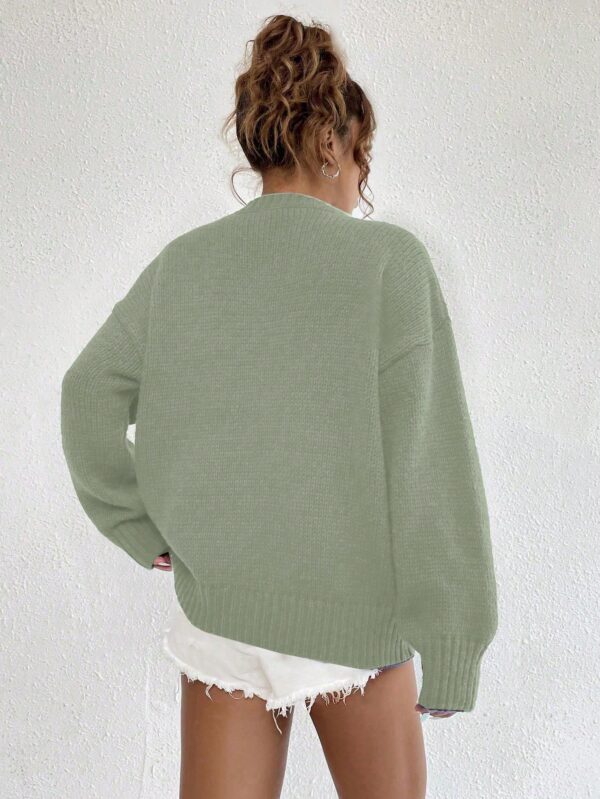 Sweater Casual de Mujer con Manga Larga y Cuello Redondo - Image 51