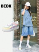 Zapatillas Casuales de Plataforma Impermeable con Cordones