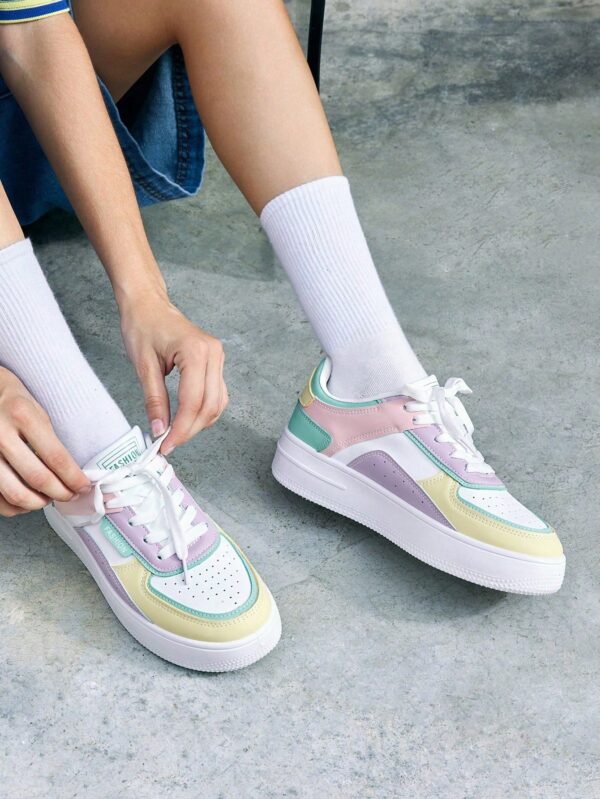 Zapatillas Casuales de Plataforma Impermeable con Cordones - Image 19