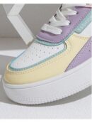Zapatillas Casuales de Plataforma Impermeable con Cordones
