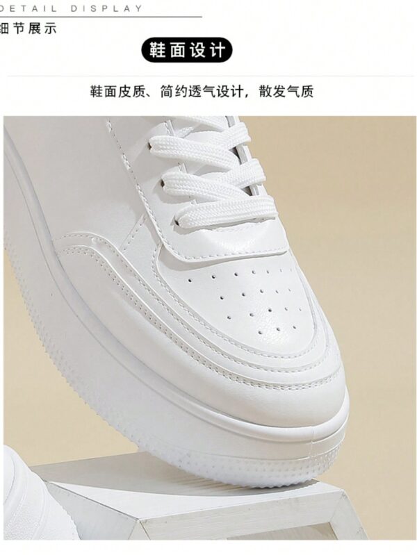 Zapatillas Casuales de Plataforma Impermeable con Cordones - Image 9