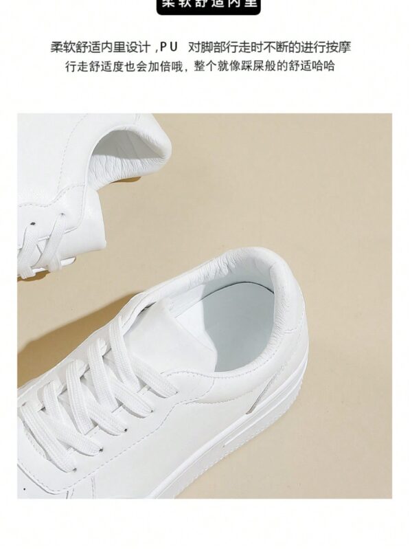 Zapatillas Casuales de Plataforma Impermeable con Cordones - Image 10