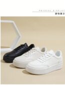 Zapatillas Casuales de Plataforma Impermeable con Cordones