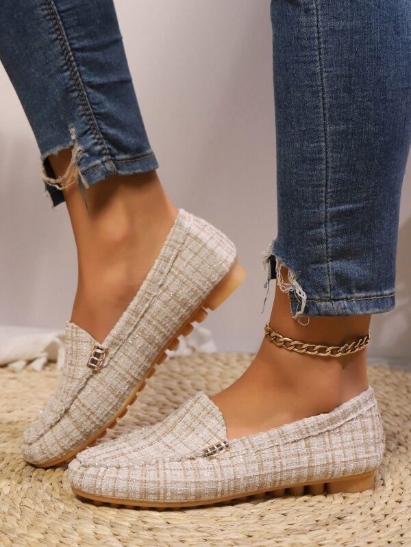 Mocasines de Lona Ligera en Talla Grande para Mujer - Image 37