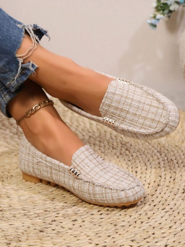 Mocasines de Lona Ligera en Talla Grande para Mujer - Image 39