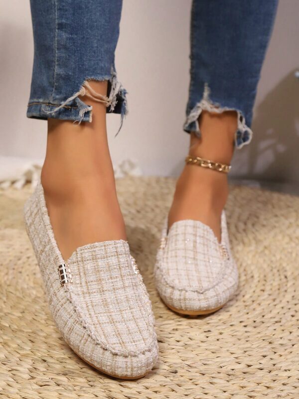 Mocasines de Lona Ligera en Talla Grande para Mujer - Image 40