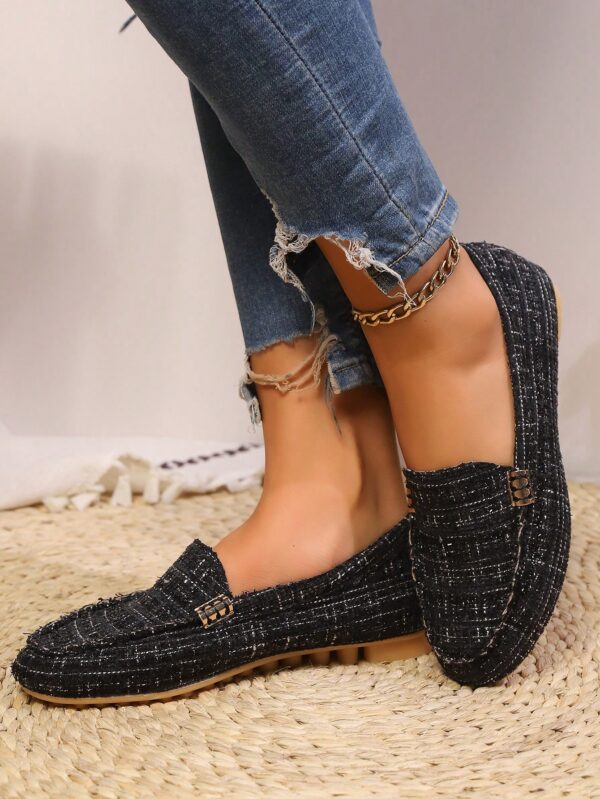 Mocasines de Lona Ligera en Talla Grande para Mujer - Image 43