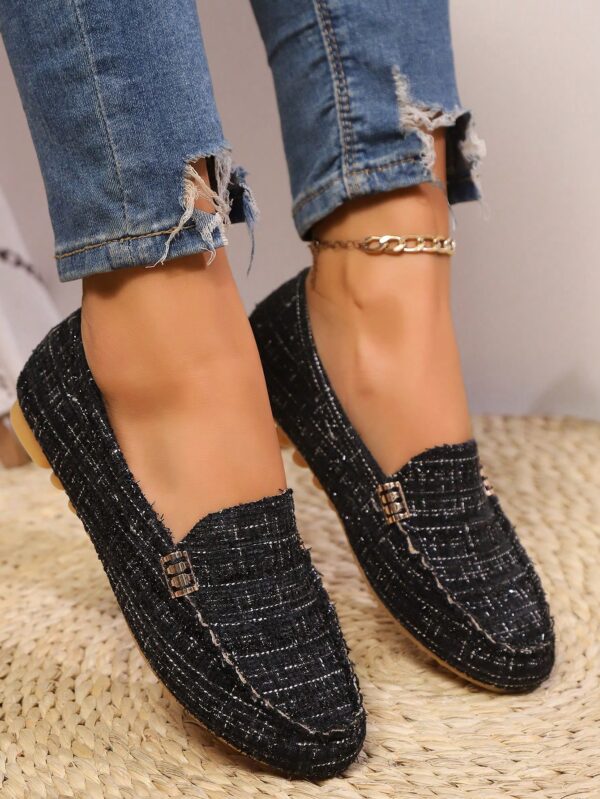 Mocasines de Lona Ligera en Talla Grande para Mujer - Image 44