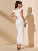 Vestido Largo Asimétrico Elegante Ajustado