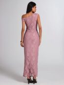 Vestido Largo Asimétrico Elegante Ajustado