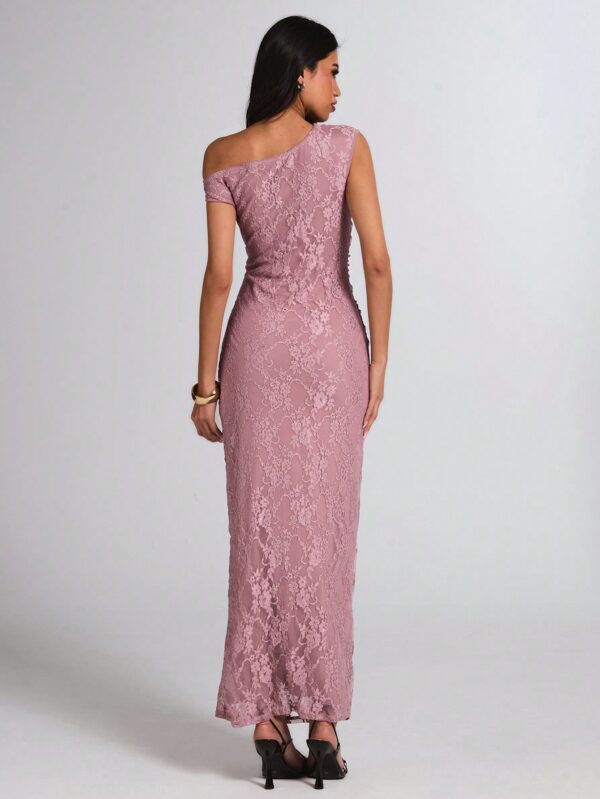 Vestido Largo Asimétrico Elegante Ajustado - Image 65