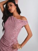 Vestido Largo Asimétrico Elegante Ajustado