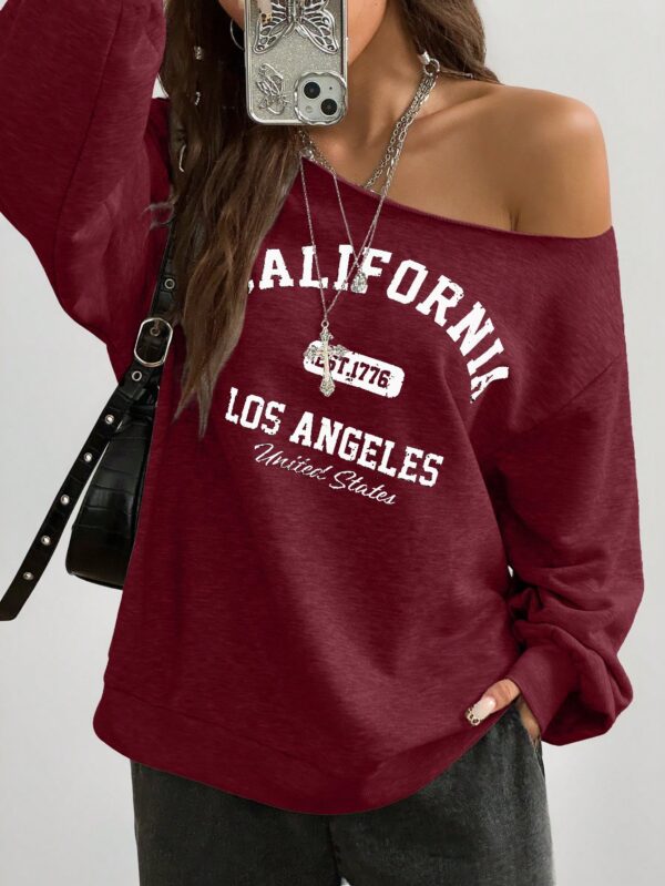 Sudadera de Punto Gris con Estampado y Manga Larga para Otoño/Invierno - Image 22