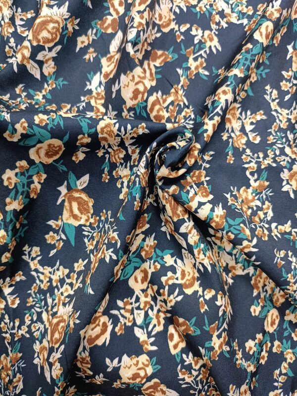Blusa Boho Manga Corta con Estampado Floral y Nudo - Image 14
