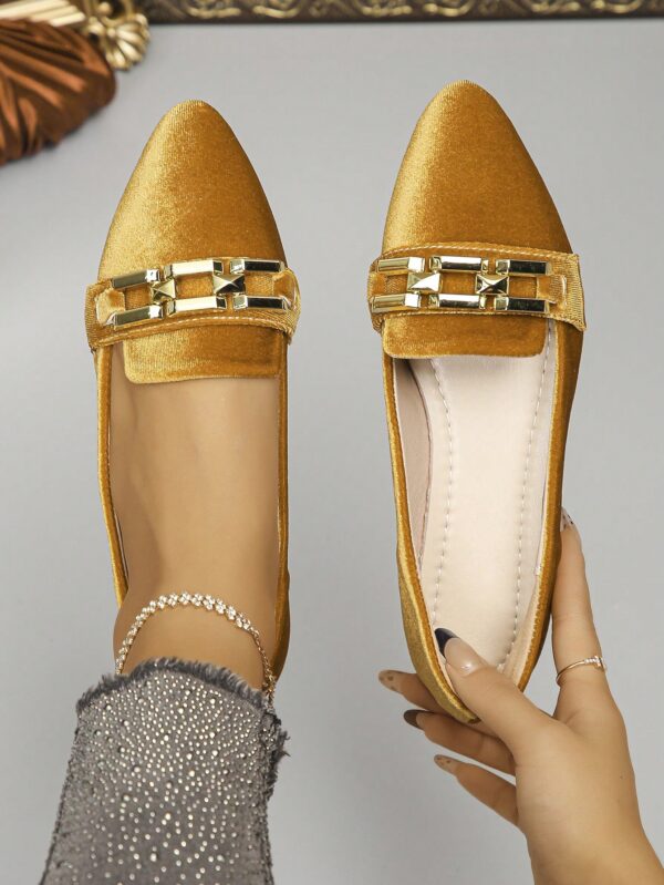Mocasines Elegantes de Gamuza Negra con Punta Afilada - Image 35