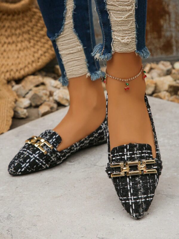 Mocasines Elegantes de Gamuza Negra con Punta Afilada - Image 60